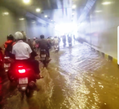 Đà Nẵng: Hầm chui trăm tỷ ngập nặng dù trời không mưa