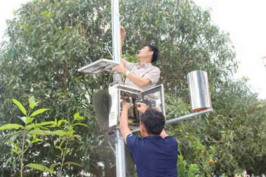Nghệ An: Lắp đặt 7 trạm quan trắc khí tượng cảnh báo cháy rừng