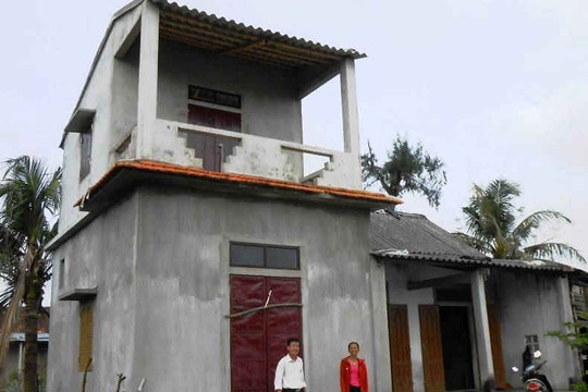 Quảng Bình: Phân bổ thêm 612 triệu đồng xây nhà ở phòng, tránh bão, lụt cho hộ nghèo