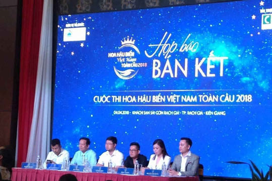Cuộc thi Hoa hậu biển Việt Nam 2018: Chung tay vì môi trường bền vững sẽ tổ chức tại Kiên Giang