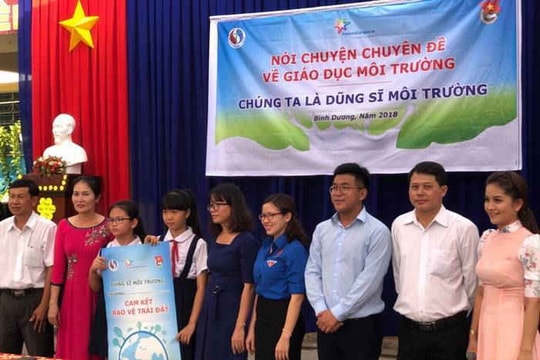 Bình Dương: Truyền thông về bảo vệ môi trường cho học sinh tiểu học