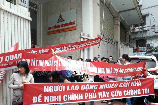 Hà Nội: Người dân đề nghị thanh tra dự án nhà ở xã hội ''tai tiếng'' Bright City!