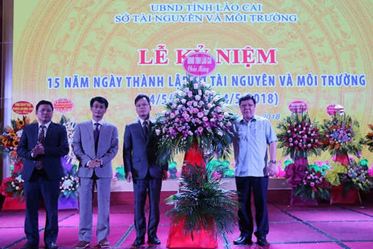 Kỷ niệm 15 năm thành lập Sở TN&MT Lào Cai