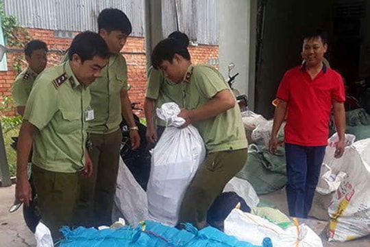 Hậu Giang: Phát hiện và thu giữ nhiều loại hàng hóa không rõ nguồn gốc