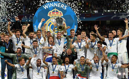 Thắng đậm Liverpool, Real Madrid ba lần liên tiếp đoạt Champions League