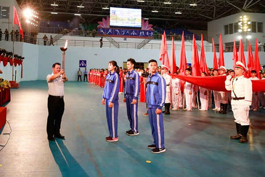 Lào Cai: Khai mạc Đại hội Thể dục thể thao lần thứ VI