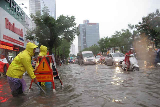 Mùa mưa 2018: Hà Nội đối diện với úng ngập cục bộ