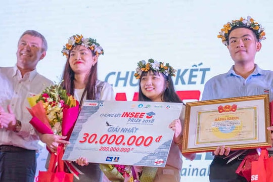 Quán quân giải thưởng xây dựng bền vững INSEE Prize 2018