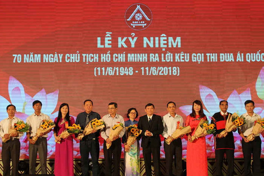 Đắk Lắk: Kỷ niệm 70 năm Ngày Chủ tịch Hồ Chí Minh ra Lời kêu gọi thi đua ái quốc