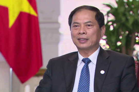Thứ trưởng thường trực Bộ Ngoại giao Bùi Thanh Sơn trả lời phỏng vấn về kết quả Hội nghị Cấp cao ACMECS 8 và CLMV 9
