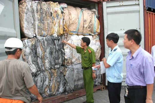 Tổng kiểm tra bảo vệ môi trường trong nhập khẩu phế liệu
