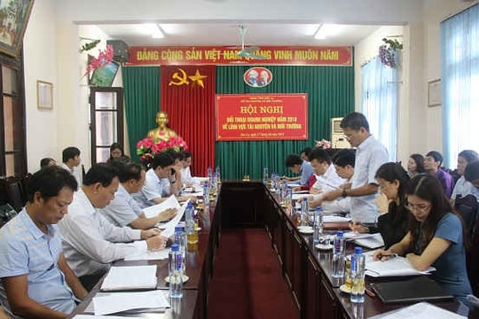 Sơn La: Đối thoại doanh nghiệp lĩnh vực tài nguyên môi trường