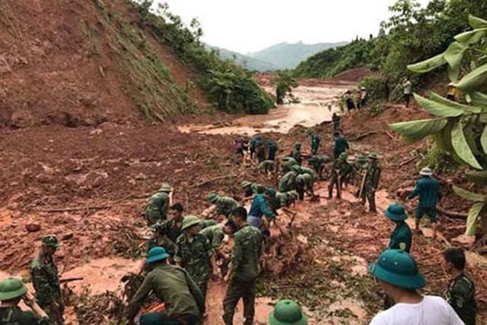 Lai Châu: 2 thi thể được tìm thấy, 9 người vẫn mất tích