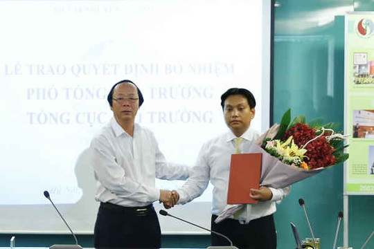 Bộ TN&MT: Bổ nhiệm ông Nguyễn Hưng Thịnh giữ chức Phó Tổng cục trưởng Tổng cục Môi trường
