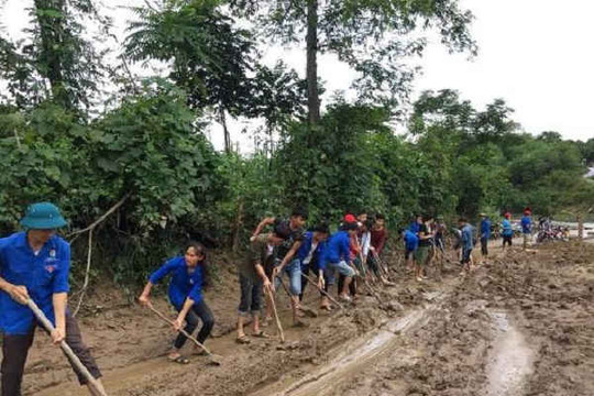 Nghệ An: Khẩn trương khắc phục hậu quả mưa lũ