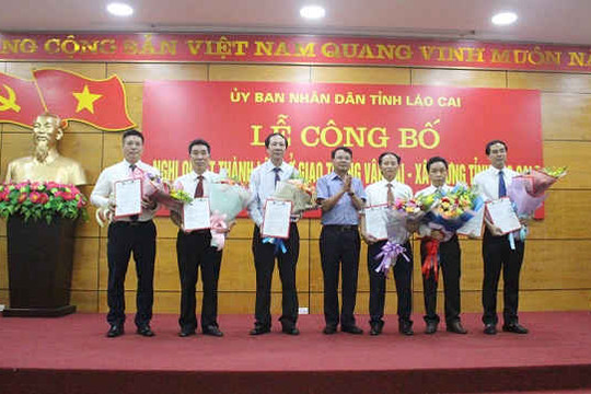 Lào Cai: Thành lập Sở Giao thông vận tải - Xây dựng