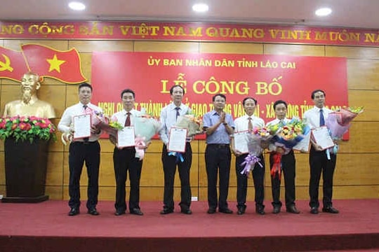 Lào Cai: Thành lập Sở Giao thông vận tải - Xây dựng