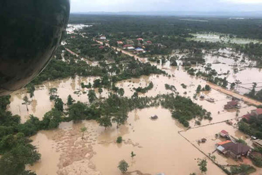 Tìm nguyên nhân gây vỡ đập thủy điện ở Lào