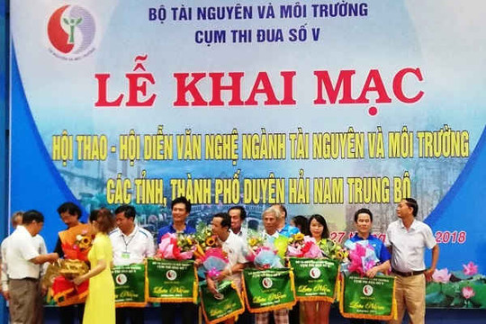 Khai mạc Hội thi - Hội thao Cụm thi đua số V - Bộ Tài nguyên và Môi trường