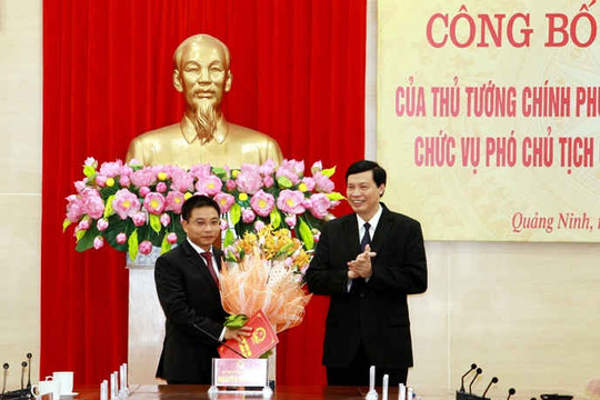 Công bố quyết định phê chuẩn bổ sung ông Nguyễn Văn Thắng giữ chức Phó Chủ tịch UBND tỉnh Quảng Ninh
