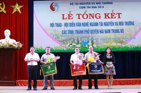 Cụm thị đua số 5, Bộ TN&MT  tổng kết Hội thi, hội thao, văn nghệ năm 2018