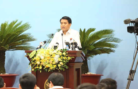 Chủ tịch Nguyễn Đức Chung: Hà Nội kiên quyết thu hồi các dự án chậm triển khai