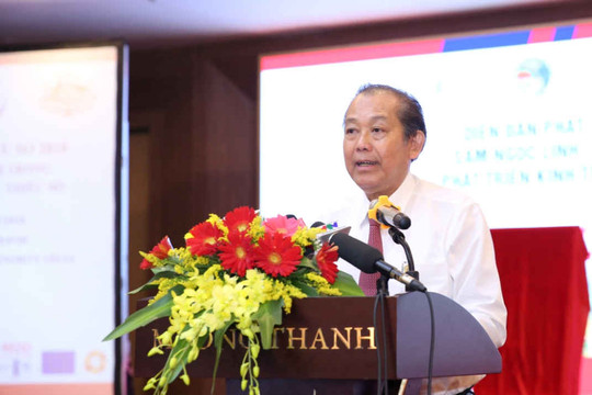 Phó Thủ tướng Thường trực Trương Hoà Bình dự Diễn đàn phát triển dân tộc thiểu số ​​​​​​​