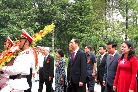 An Giang: Tổ chức Lễ kỷ niệm 130 năm Ngày sinh Chủ tịch nước Tôn Đức Thắng