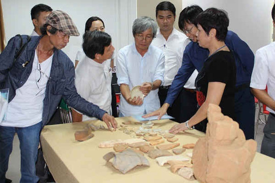 Nhiều phát hiện mới tại di tích Champa Phong Lệ - Đà Nẵng