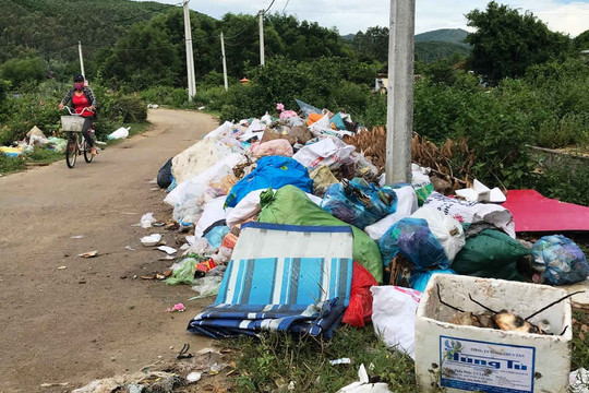 Quảng Ngãi đề nghị Bộ TN&MT khẩn cấp hỗ trợ xử lý vấn đề rác thải