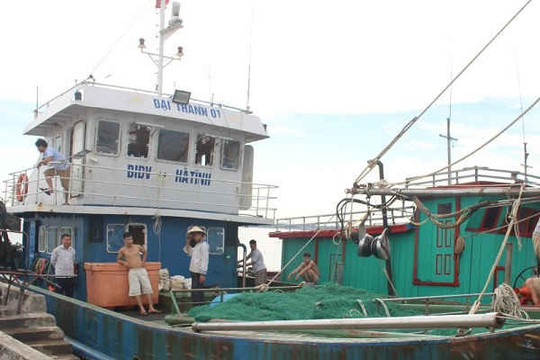 Hà Tĩnh : Nan giải bài toán thiếu lao động cho tàu đánh bắt xa bờ