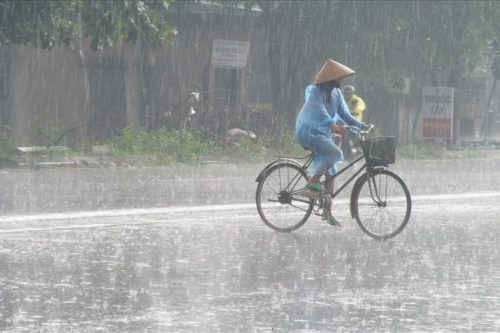 Thanh Hóa, Nghệ An và các tỉnh Bắc Bộ có mưa trên diện rộng