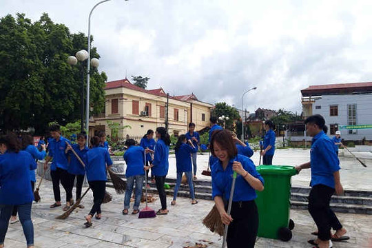 Lục Yên – Yên Bái: Phát động phong trào vệ sinh môi trường trên địa bàn huyện