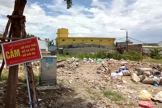 Đà Nẵng: Ngổn ngang những núi rác sinh hoạt gây ô nhiễm