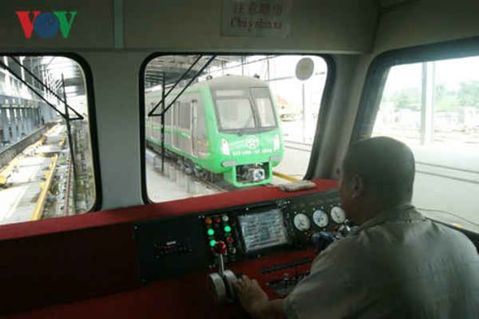 Vận hành thử toàn tuyến Metro Cát Linh – Hà Đông vào ngày 20/9