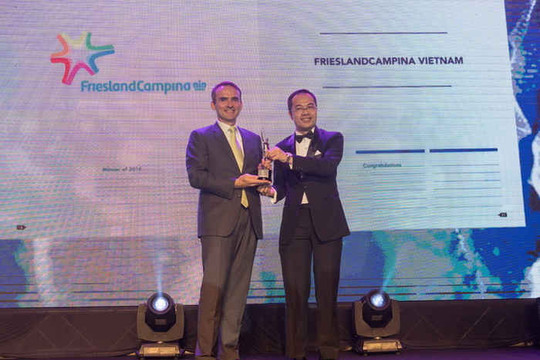 FrieslandCampina Việt Nam lọt vào Top 20 “Nơi làm việc tốt nhất Châu Á 2018”