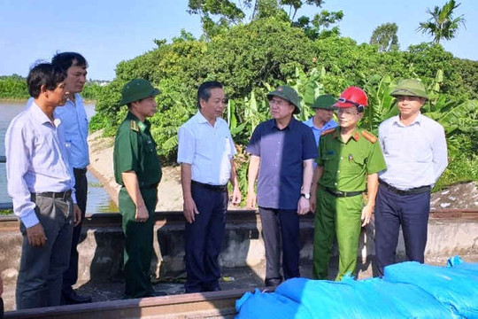 Hải Phòng: Triển khai nhiều biện pháp phòng chống bão Mangkhut