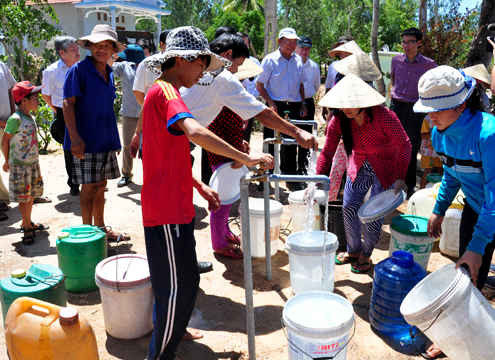 Quảng Ngãi: Cấp thiết nâng cấp hệ thống cấp nước sạch xã Tịnh Thiện