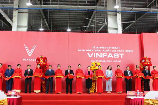 Hải Phòng: VinFast khánh thành nhà máy, ra mắt hai mẫu xe điện Klara