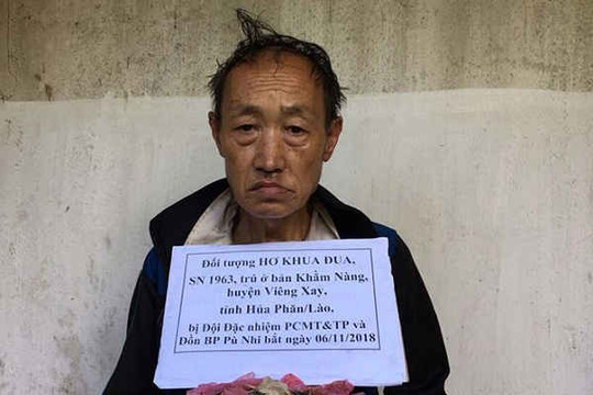 Thanh Hóa: Bắt giữ đối tượng người Lào vận chuyển 3kg thuốc phiện
