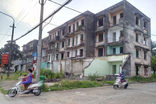 TP. Sông Công (Thái Nguyên): Di dời các hộ dân ra khỏi khu chung cư xuống cấp