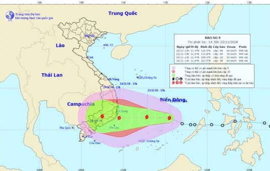 Chủ động ứng phó ATNĐ có nguy cơ thành bão số 9