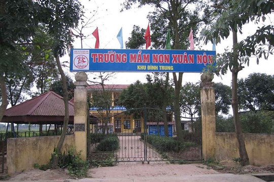 Hà Nội: Ngộ độc thực phẩm ở trường mầm non, tạm đình chỉ 1 hiệu trưởng