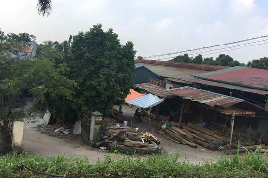 Làng nghề xã Yên Sở: Hàng loạt nhà xưởng xây dựng trái phép gây ô nhiễm môi trường