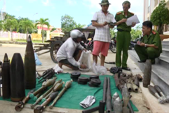 Quảng Nam: Xiết chặt quản lý vũ khí, vật liệu nổ
