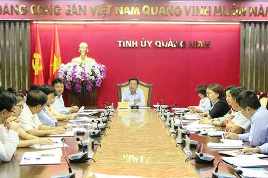 Hợp nhất các cơ quan thông tin, báo chí tỉnh Quảng Ninh