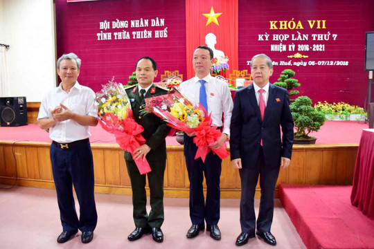 Ông Phan Thiên Định được bầu làm Phó Chủ tịch UBND tỉnh Thừa Thiên Huế