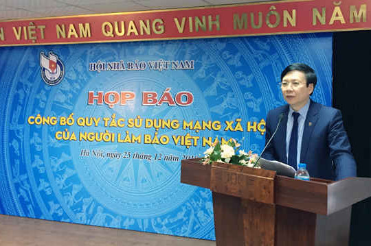 Công bố quy tắc sử dụng Mạng xã hội của người làm báo Việt Nam