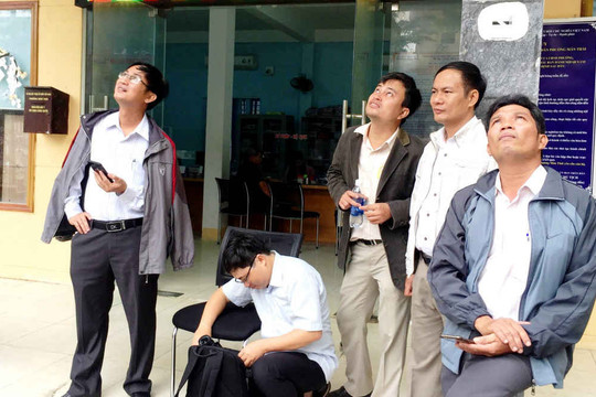 Đà Nẵng: Diễn tập vận hành loa, đèn cảnh báo sóng thần