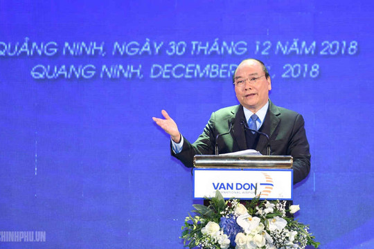 Thủ tướng dự Lễ khai trương 3 công trình hạ tầng lớn tại Quảng Ninh